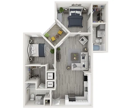Floor plan The Chuck
