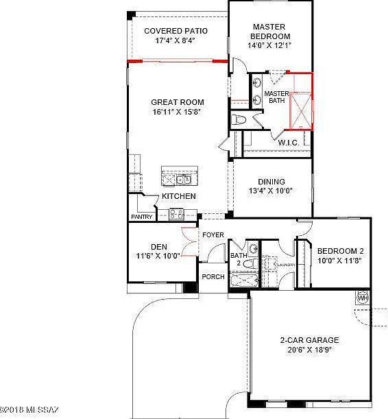 2nd image of 986 W Baccata Ct