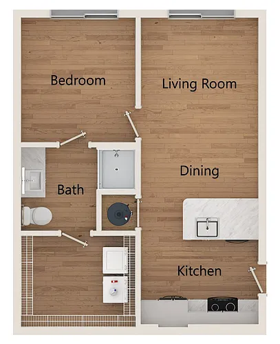 Floor plan A1