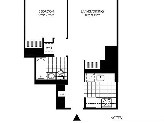 2nd image of 43-10 Crescent St #2019