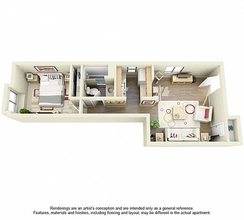 Floor plan 1B