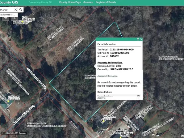 0 Shadow Lawn Dr, Orangeburg, SC 29115