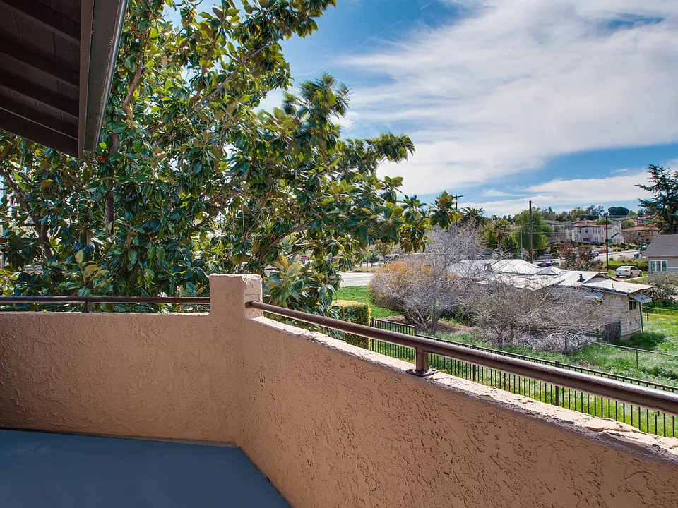 Enjoy your private balcony off of the living room