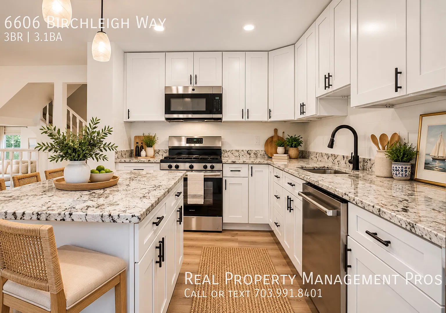 Top-To-Bottom Renovated Amberleigh Townhome + Walk To Metro, 3br/3.5ba & Amazing Outdoor Space! — Photo 4