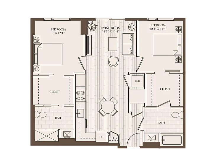 Floor plan B8.H