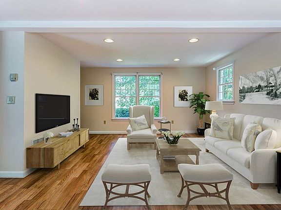 staged 1st floor Family Room