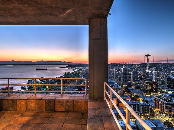 Two terraces offering stunning wrap around views.