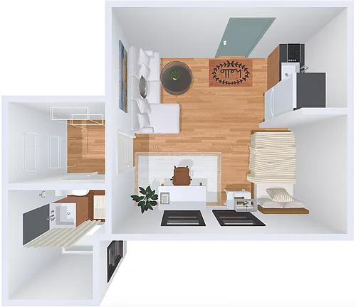 Floor plan 2bd/1b 2