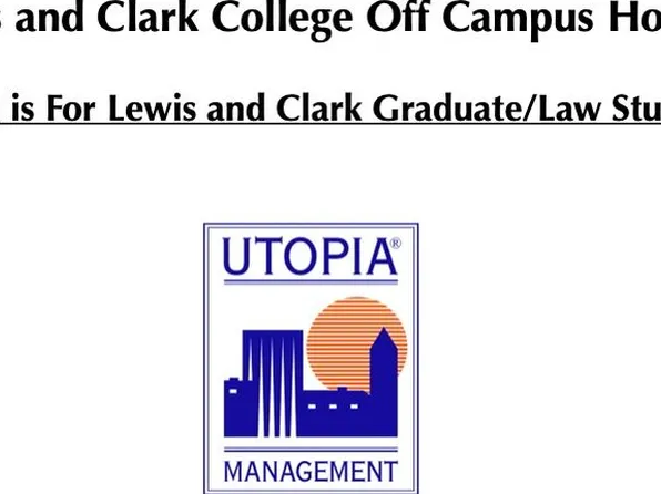 Lewis & Clark Graduate/Law Students ONLY