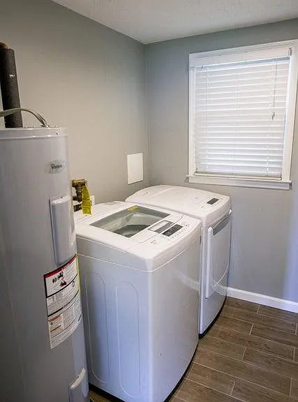 Washer and dryer do not stay