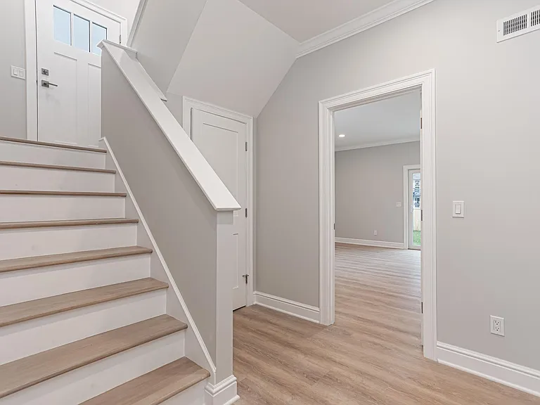 Entry level hall and bonus room