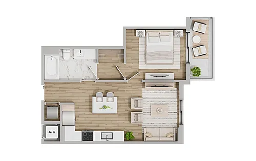Floor plan Zinnia D