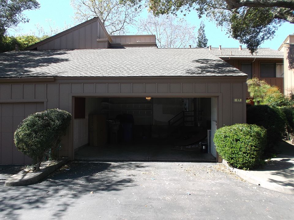 2 Car detached garage with extra storage in rafters