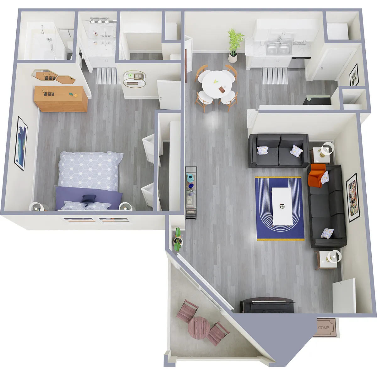 Floor plan A2i