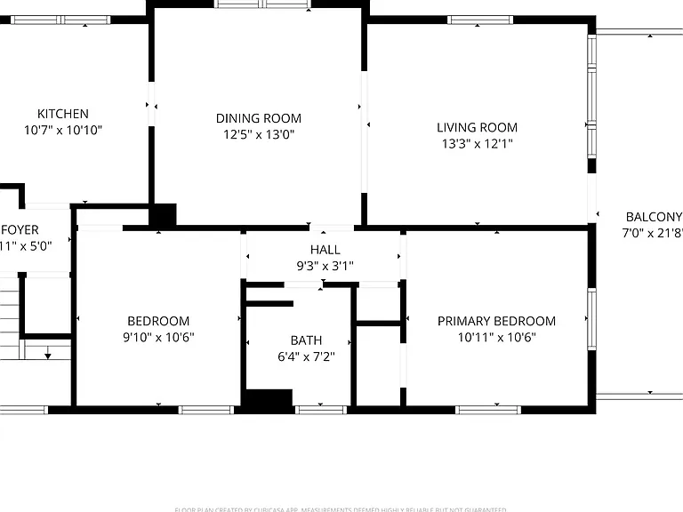 Floor Plan - 2nd Floor Unit