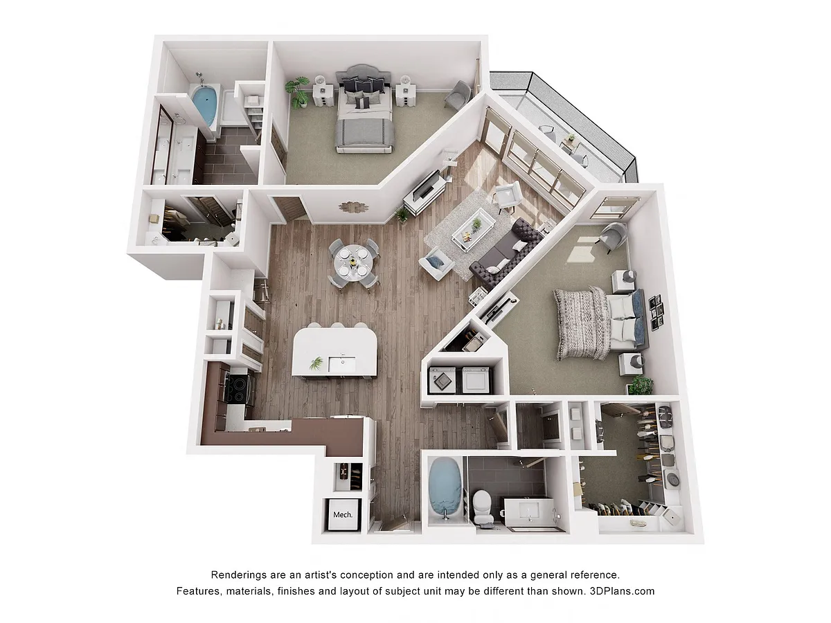Floor plan B4