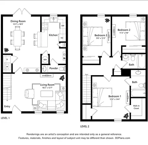 Floor plan Aster Classic