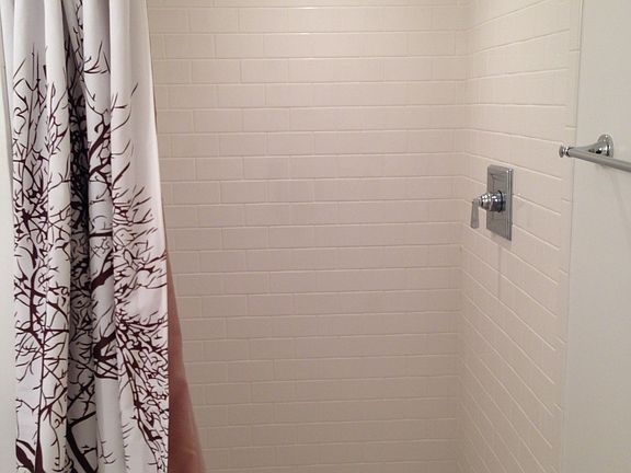 Beautifully tiled shower