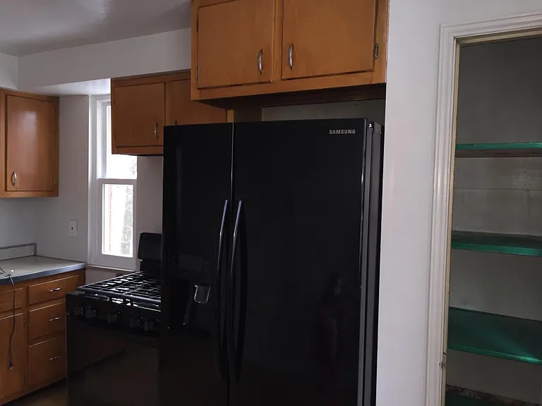 Fridge with ice and water
