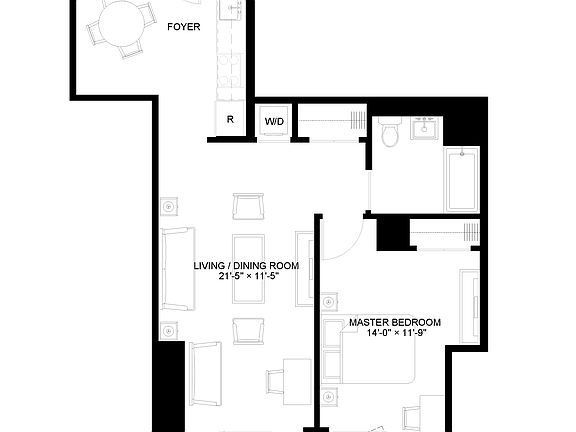 2nd image of 22-44 Jackson Ave #1406