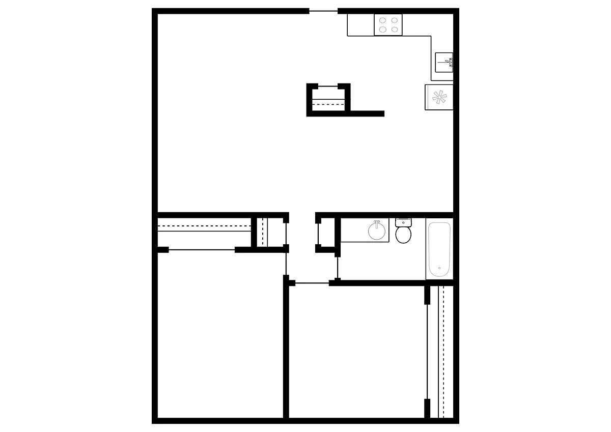 Floor plan B1R North