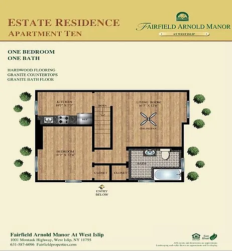 Floor plan Estate Residence Suite Ten