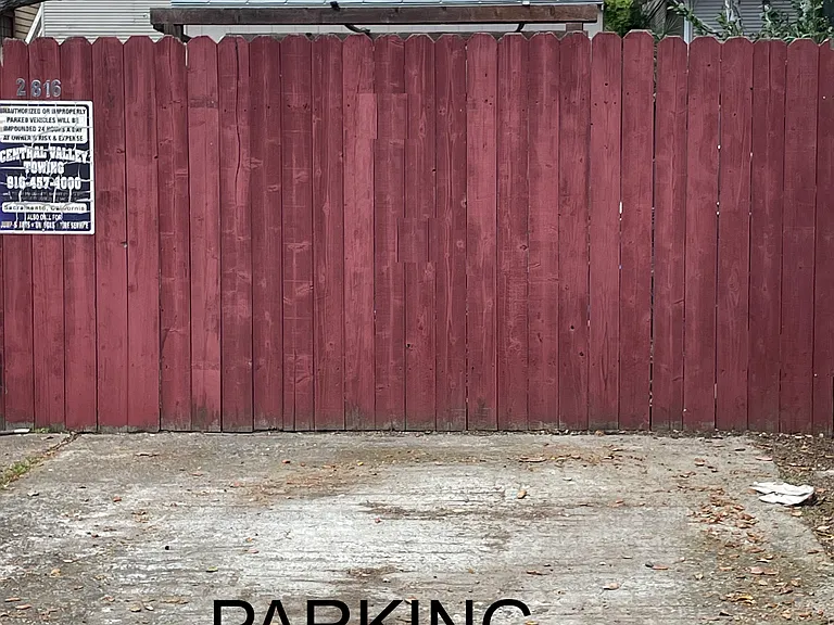 Dedicated Parking