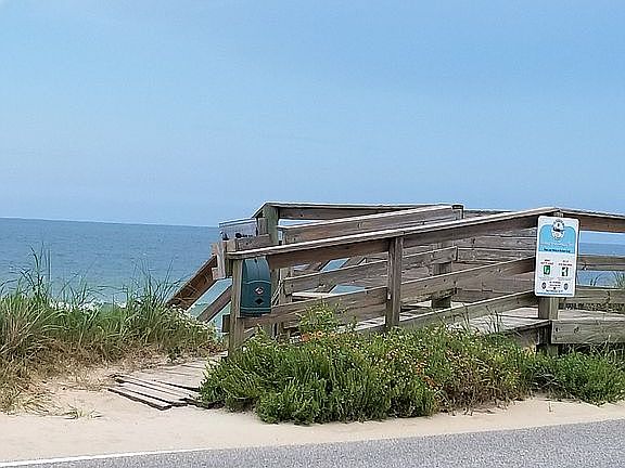 Cross over to Beach 