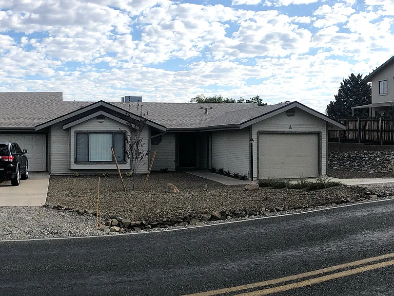 Front view of Unit A