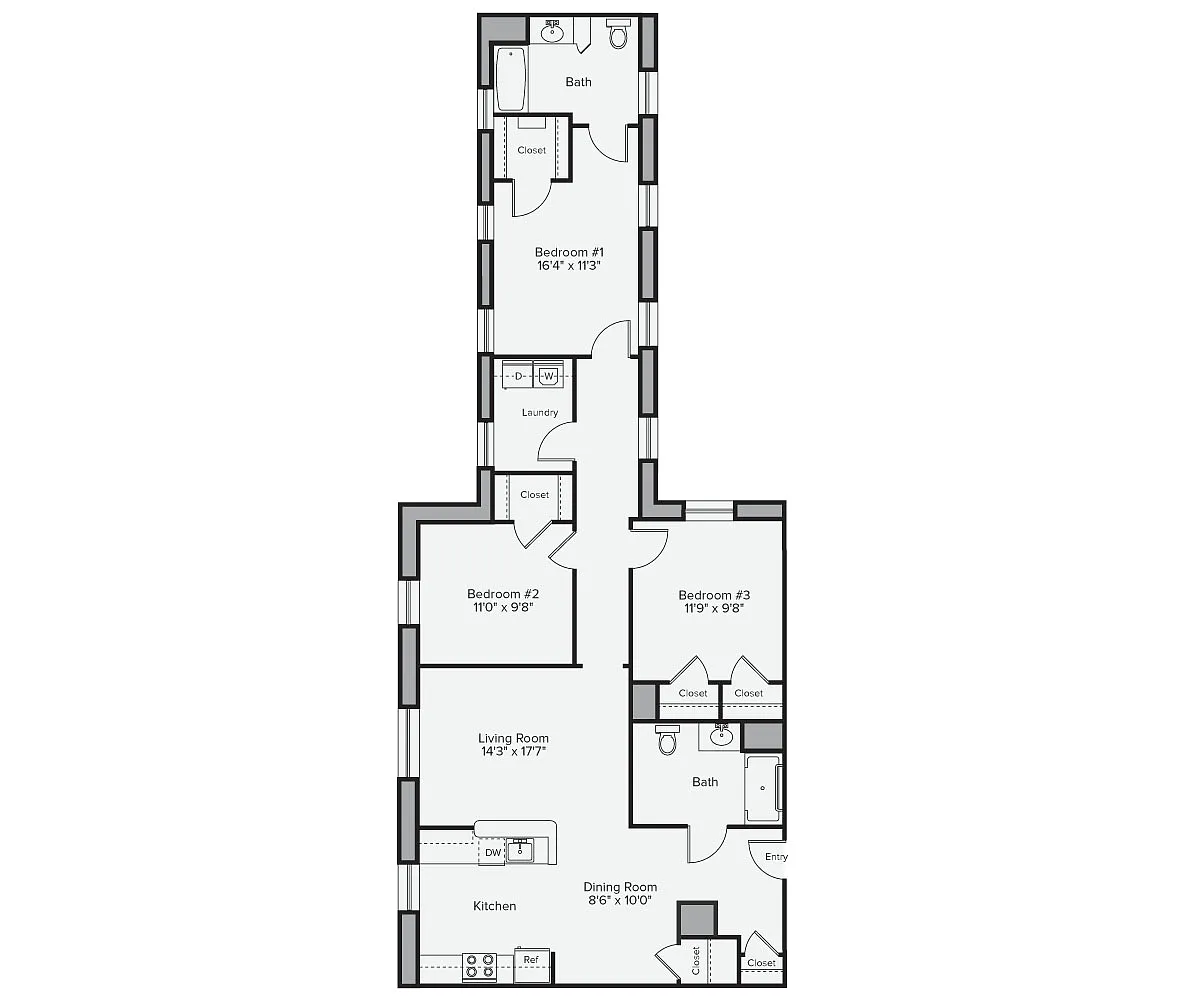 Floor plan C1-1555-Var