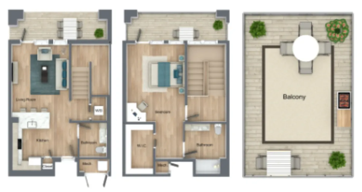 Floor plan The Summit - Penthouse