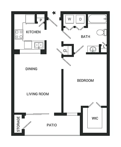 Floor plan Agate