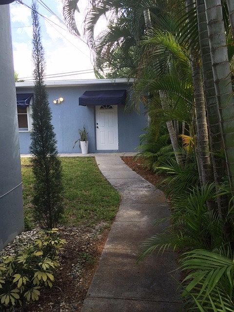 Front walk