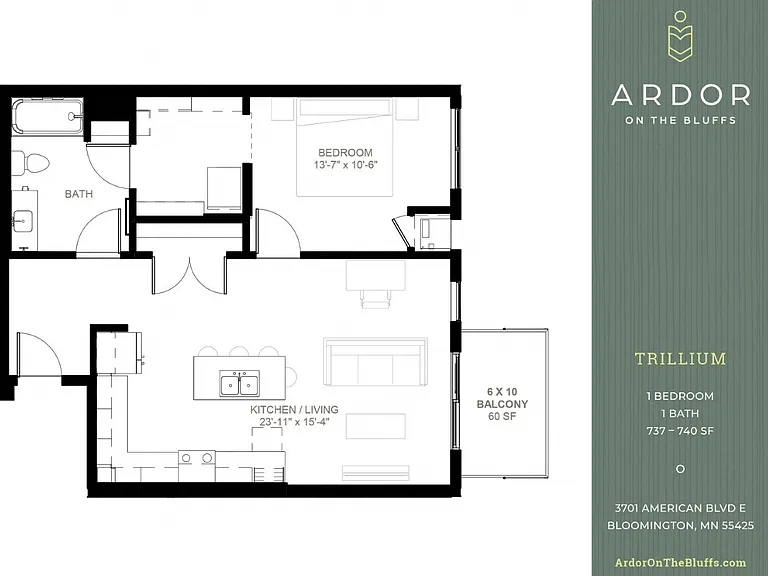 Ardor on the Bluffs South Loop Residences — Photo 90