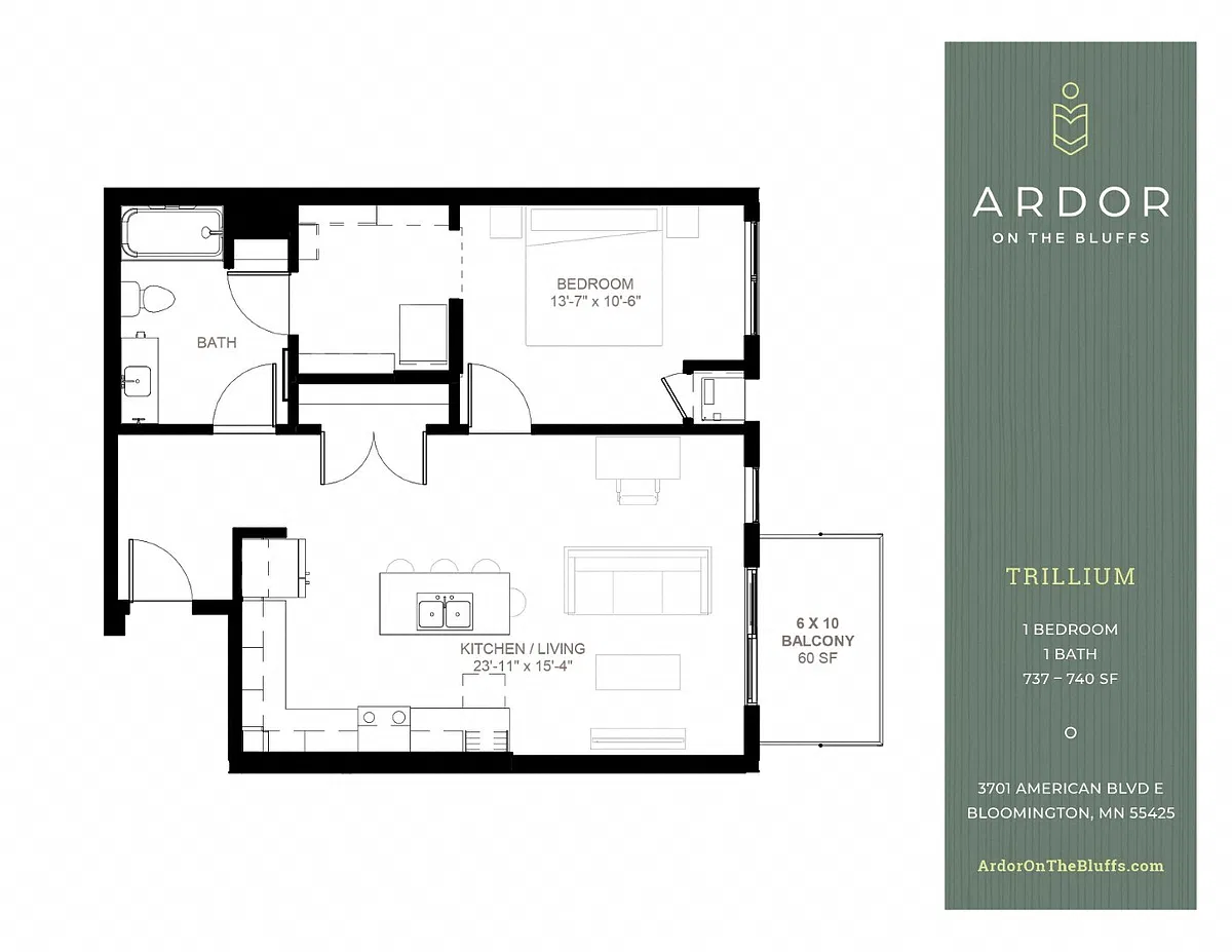 Floor plan Trillium