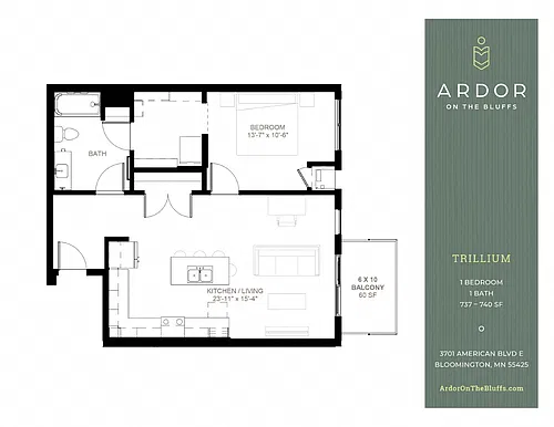 Floor plan Trillium
