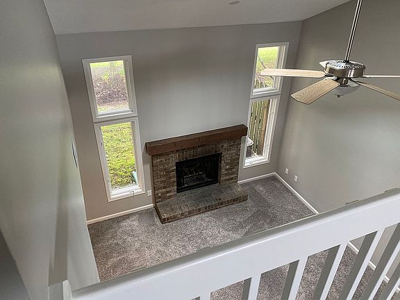 Great room from loft