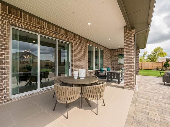 Representative Only Windsor Plan Covered Patio