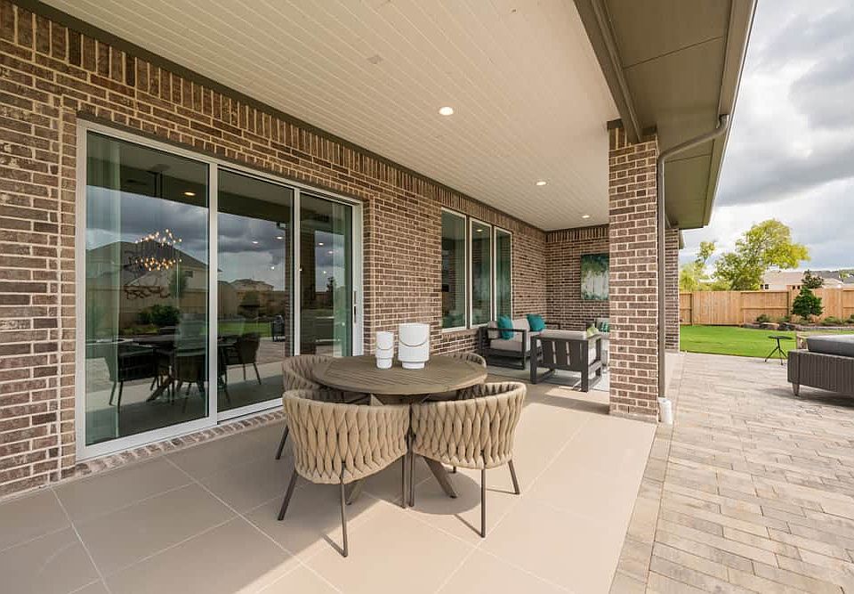 Representative Only Windsor Plan Covered Patio