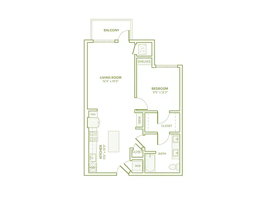 Floor plan A17