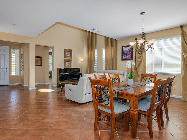 Dining Area and Living Room