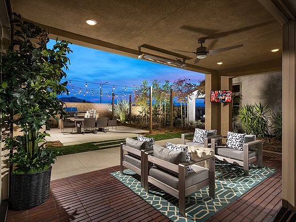 Plan 3 - Covered Patio to Rear Yard