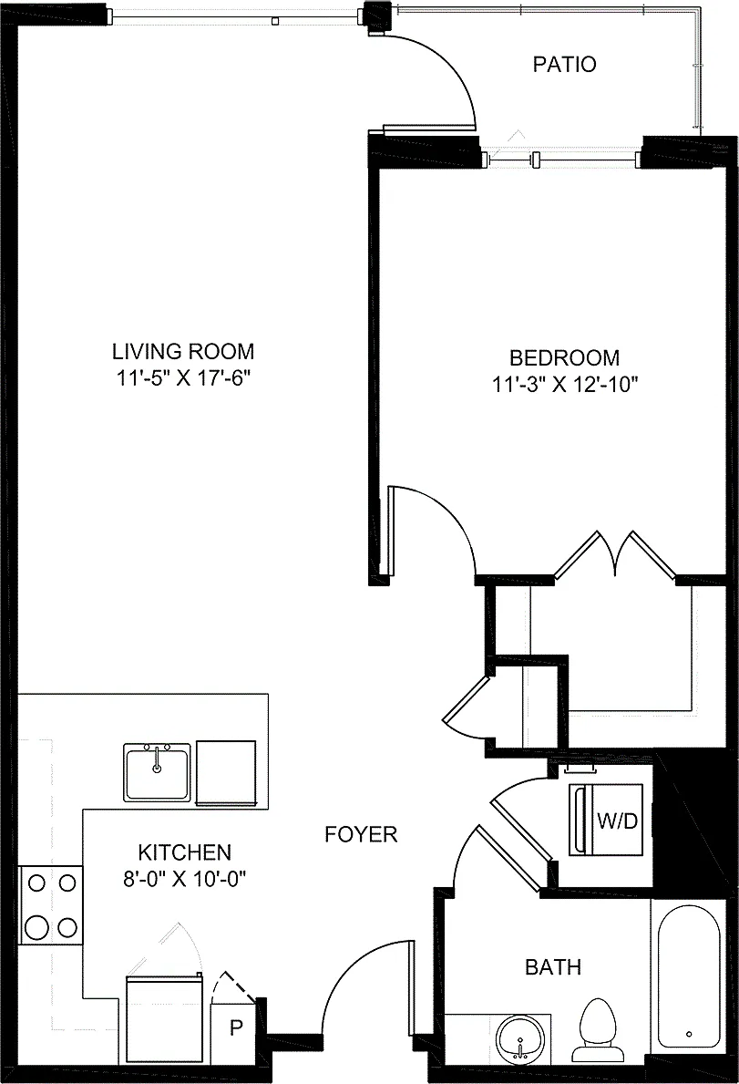 Floor plan A1