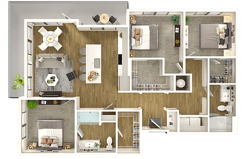 Floor plan C1