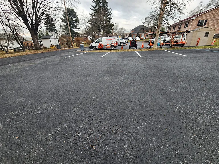 Back parking lot photo # 2