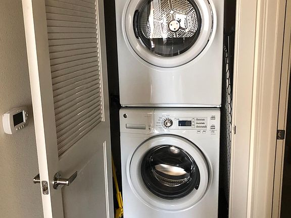In-unit washer and dryer