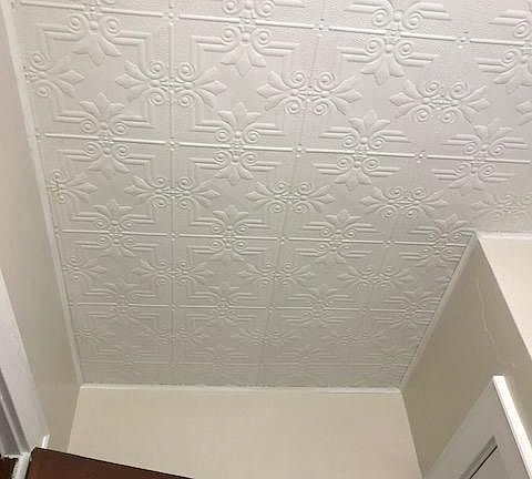CEILING IN BATHROOM 