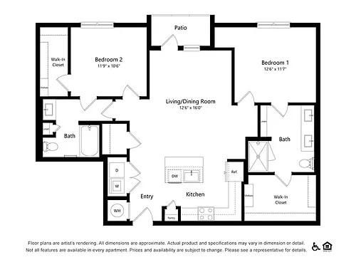 Floor plan B2A