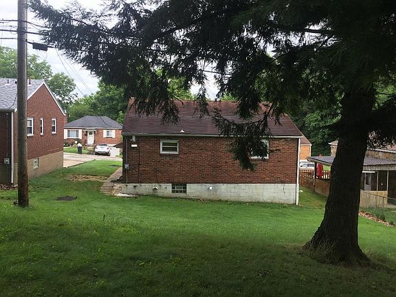 Rear of house