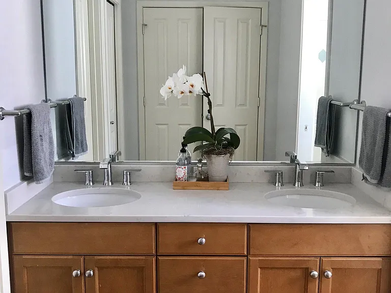 Master bath newly renovated